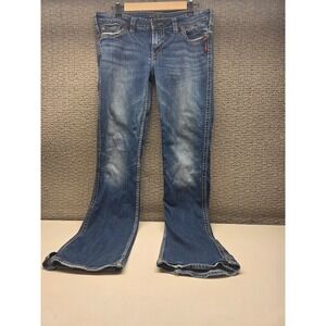 Silver Jeans Co Frances 18 Bootcut Jeans Womens 32 Medium Wash Blue Denim